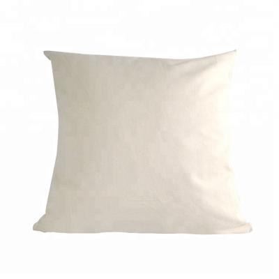 China Supplier Wholesale Disposable Square Home Decorative Cotton Canvas Single Pillow Covers for sale