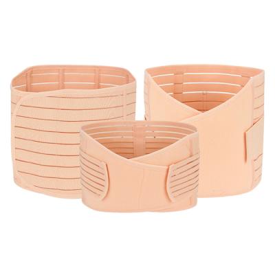 China Breathable 3 in 1 Postpartum Belly Support Recovery Wrap Pregnancy Belly Support Band for After Birth Brace for sale