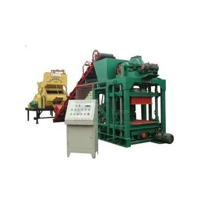 China Farms fantianliang hollow brick machine free burning block and paver making machine for sale