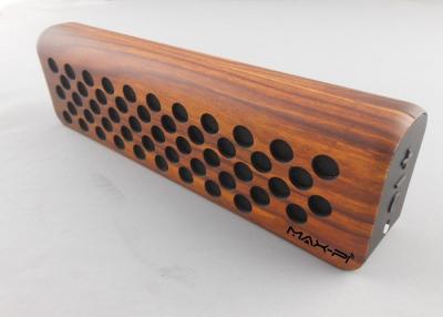 China Outdoor wooden weather resistant bluetooth speaker for tablet  , digital music player for sale