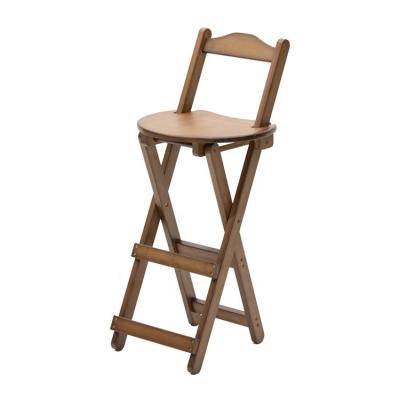 China Household Eco-friendly High Back Space Saving Folding Chair Stool Folding Storage Portable Folding Horse Bench for sale