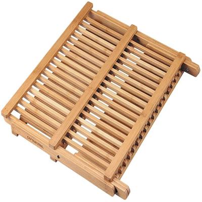 China Folding Plant Cabinets Seasoning Spice Storage Rack Sustainable Direct Counter Rack Bamboo Rack for sale