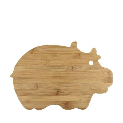 China Stocked Hot Selling Custom Wooden Baby Cartoon Shape Wooden Tableware Dish Set for sale