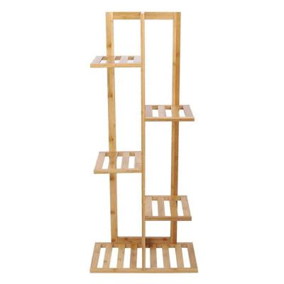 China Modern Commercial Plant Racks Indoor And Outdoor Flower Plant Ladder Display Rack for sale