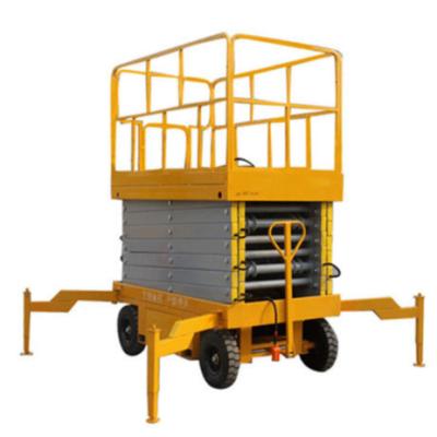 China 2021 New Hotels Hydraulic Lift Table Lift Scissor Lift Platform Price for sale