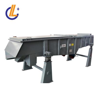 China Food Processing Large Capacity Charcoal Vibrating Screen Linear Sieve For Sale for sale