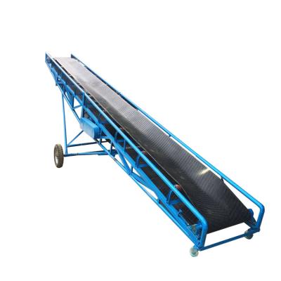 China Customer Request Manufacturer of Mobile Container Conveyor Belt Conveyor Roller Loading Belt Conveyor for Sand Mining for sale