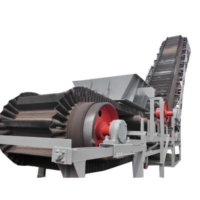 China Customized Heat Resistant Sidewall Conveyor Belt Mineral Conveying Conductor For Sale for sale