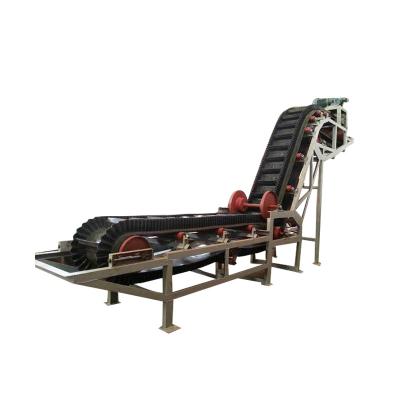 China China Manufacture Heat Resistant 90 Degree Sidewall Rubber Clamped Belt Conveyor for sale