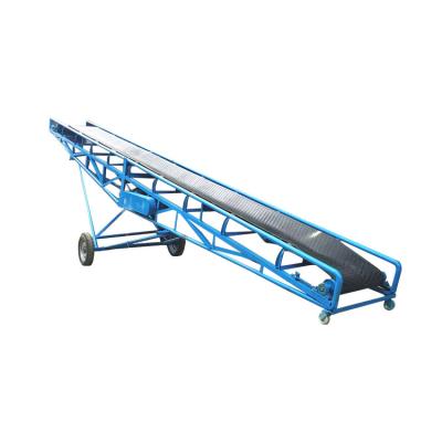 China Customer demand hot sale tipped truck loading conveyor mobile belt conveyor machine price for sale