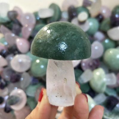 China Europe Wholesale Natural Fluorite Mushroom Crystal Healing For Gifts for sale