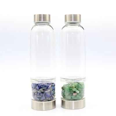 China Popular High Quality Viable Crystal Elixir Water Bottle Sports Water Bottle for sale