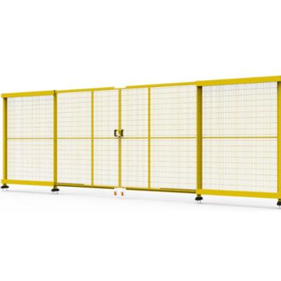 China Factory Direct Selling Easily Assembled Steel Wire Mesh Warehouse Isolation Separation Fence Guardrail Workshop Isolation Network for sale