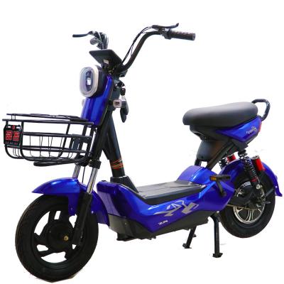 China New Smart Electric Bicycle High Power 350w Two Wheel Adult Electric Motorcycle for sale