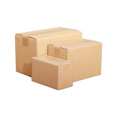 China Recycled Paper Box Cardboard Kraft Packaging Corrugated Box Materials Good Price for sale