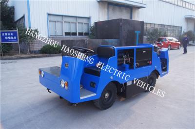 China Double Cab Electric Utility Vehicle , Electric Transport Truck 2 Tons With Bule for sale