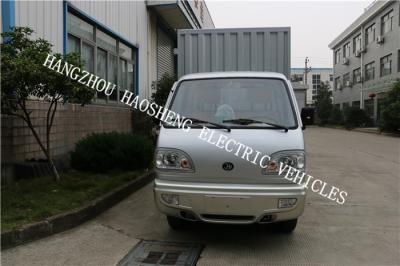 China Single Cab Electric Cargo Truck 2000kg Flexible Steering With Stainless Plate for sale