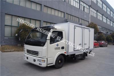 China Heavy Load Truck Electric Cargo Van 8000kg Load Capacity Stainless Board With White for sale