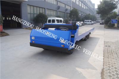 China No Emissions Electric Platform Truck , Electric Tow Truck Flexible Braking for sale