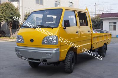 China Double Cab Truck Transport Trailer , Fully Electric Truck With 3kw Motor Power for sale