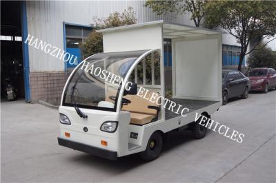 China Flexible Braking Electric Platform Truck , DC Electric Motor Electric Utility Truck for sale