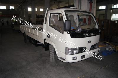 China DC Electric Motor Electric Work Truck , 5t White Electric Delivery Trucks for workshop for sale