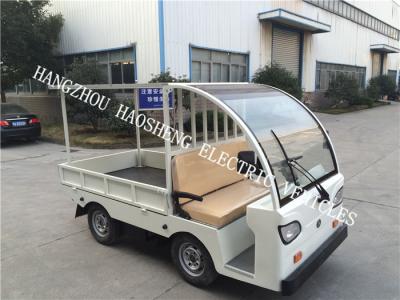 China Semi Convertibele Witte Flatbed Leveringsvrachtwagen 1 Ton die Capaciteit BD-1B laden Te koop