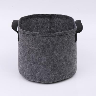 China Portable Plant Fiber Held Planting Bag Potato Plant Bag Movable Round Flower And Vegetable Planting Barrel Can Be Customized for sale