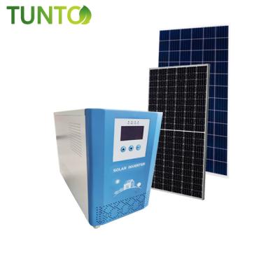 China Hot Sale Home Solar System 2kw Electric Off-grid Solar Power Panel System Use for sale