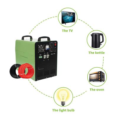 China Home 100w All In One Off Grid Solar System Design Small Storage for sale