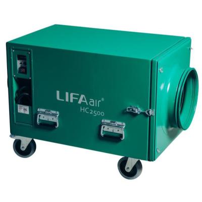 China Lifa Hc2500 Hotels Filtering Airborne Pollutants Building Construction Dust Sprayed Clean Asbestos Renovation Air Hepa Equipment for sale