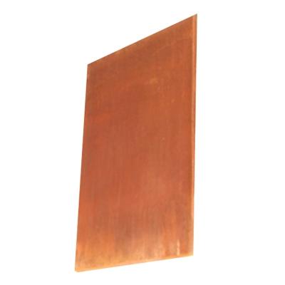 China Q355nh Decoration Corrosion Resistant Weather Resistant Steel Plate Plate For Fireplace Liner for sale