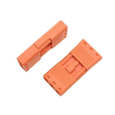 China Lamp 3 Way Male Female Cable Connector Screwless Flame Retardant Terminal Block For Light for sale