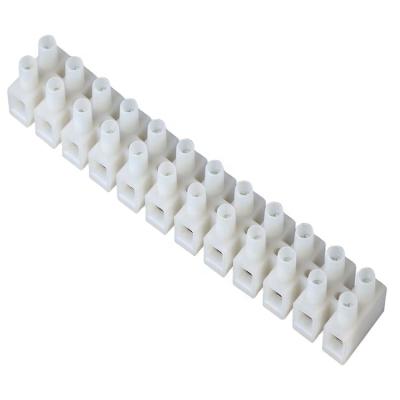 China Led Lamp PA14 12 Pin Nylon PA66 Housing Feed Through Screw Terminal Block Led Lamp Wire Connector PA14 Terminal Strip 4-10mm2 for sale