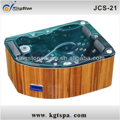 China Outdoor massage spa baths outdoor/indoor bathtub swim outdoor and hot spa tub JCS-21 for sale