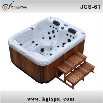 China Massage Spa JCS-61spa Hot Tub Indoor / Outdoor 2-3 Person Bathtub for sale