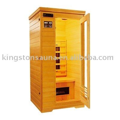 China Portable Computer Control Panel 1 Person Mini Infrared Sauna FIS-01 With Ceramic Heaters for sale