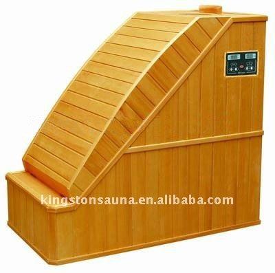 China Far Infrared Computer Control Panel Half Body Sauna For 1 Person FIS-MN for sale