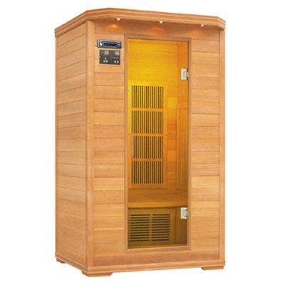 China Computer Control Panel Kingston 2 or 3 Person Sauna Room Carbon Heater Far Infrared Sauna Home for sale