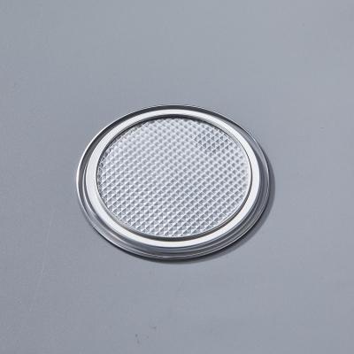 China Non Spill 307# 85mm Metal Lid Easy Tear Aluminum Lid forJar For Bottle Jar Aluminum Lid for sale