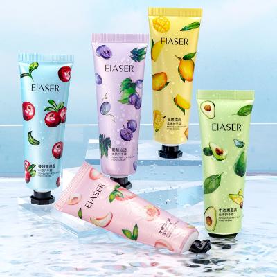 China Whitening Private Label Fruit Fruit Peach Cranberry Avocado Avocado Grape Anti Wrinkle Hand Cream Cream For Winter for sale