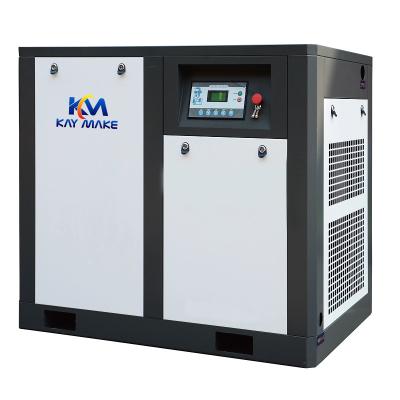 China do compressor de ar giratório do parafuso de 22KW 30 HP separação interna do óleo da cor cinzenta e azul à venda