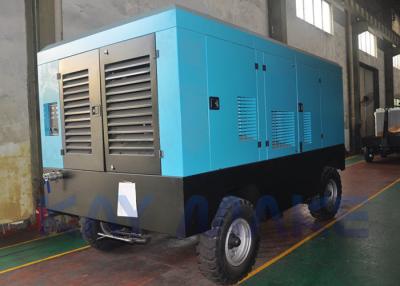 China Tipo compressor do parafuso de ar do motor diesel para a construção urbana garantia de 2 anos à venda