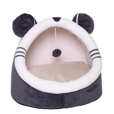 China Custom Wholesale Colorful Cat Sleeping Bags Pet Beds Cats House Bed Colorful Warm Cat Boarding Breathable for sale