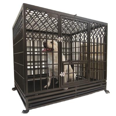 China High Quality Collapsible Metal Stainless Steel Pet Cage Portable Pet Cage Wholesale Breathable Good Supplier for sale