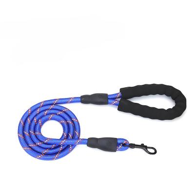 China Factory Direct Selling Large Dog Rope Pet Leash Hot Products Nylon Braided Soft Reflective Dog Leash for sale