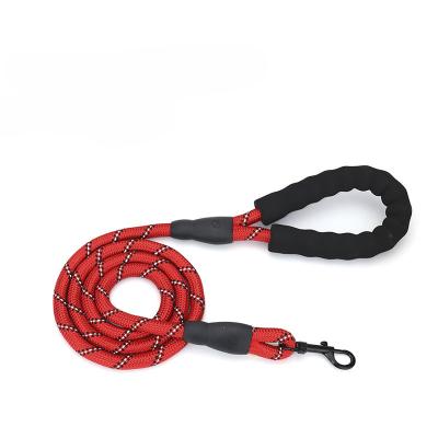 China Large Version Reflective Improved Strong Nylon Braided Dog Rope Dog LeashHot Sale Braided Products for sale