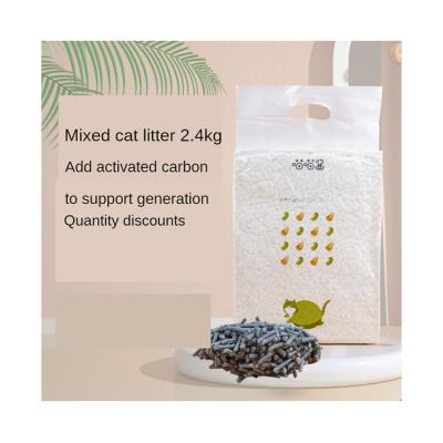 China Economic Original Charcoal Tofu Bentonite Smell Fast Clumping Control Do Not Crush Cat Litter Sand for sale