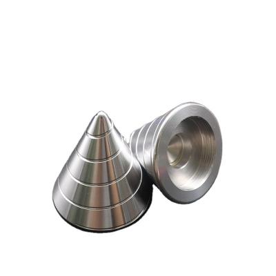 China Mini Factory Desk Decompression Taper Spin Toy Hypnosis Rotary Gyro Metal Spinning Kinetic Pyramid Cone Fingertip Spinning Gyro for sale