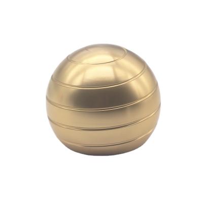 China Mini Mobile Finger Toy Desktop Decompression Rotating Spherical Desktop Toy Relieve Anxiety Gyro Power 5 Colors With Different Sizes for sale